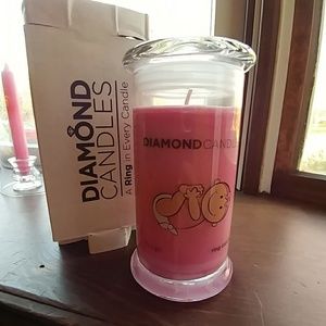 It's A Girl Ring Candle.